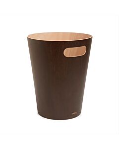 Umbra - Woodrow Trash Can - Espresso